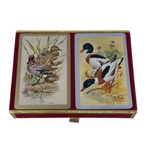 Vintage Double Deck Congress Duck. Playing Cards Cel-U-Tone Finish